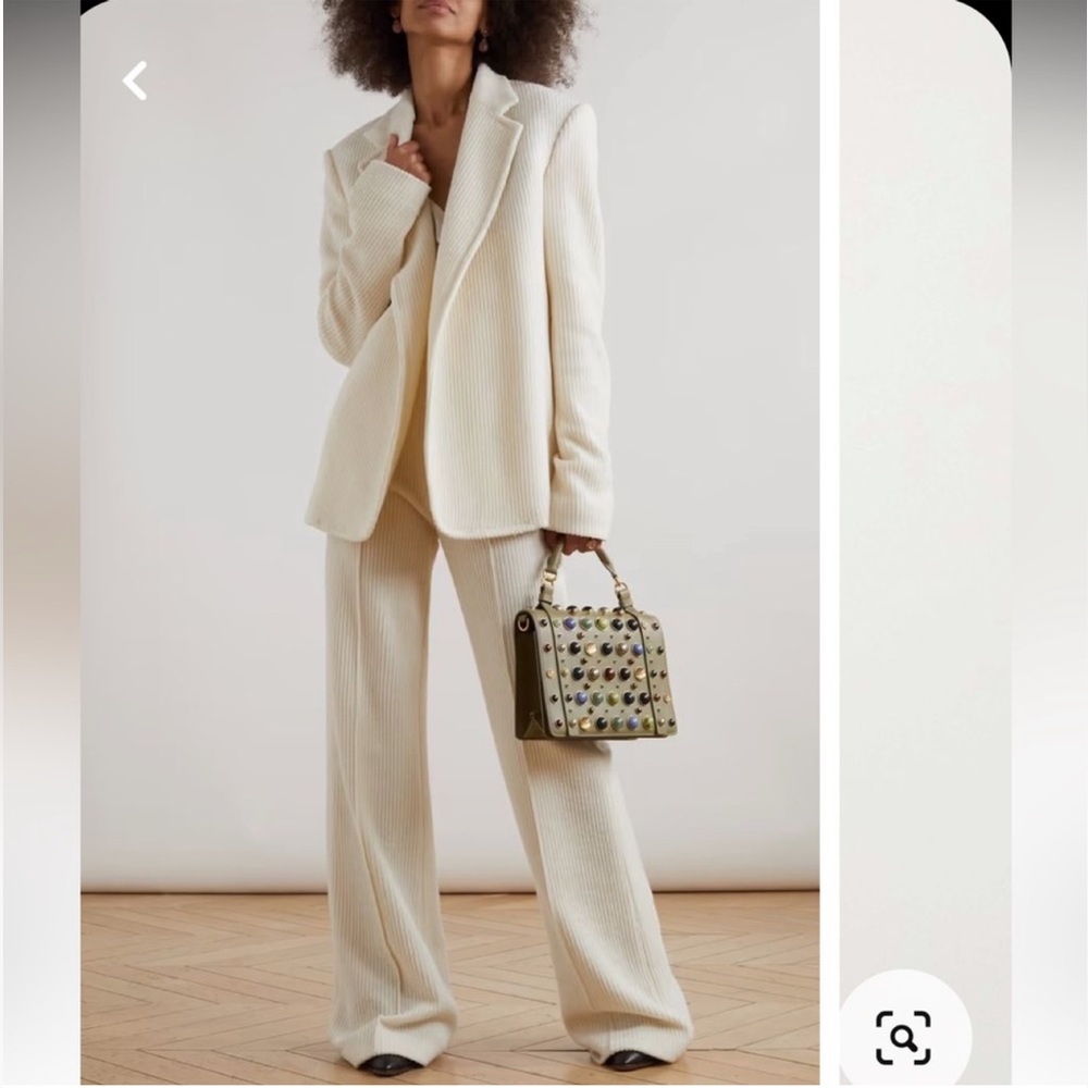 Cache classic off white pants